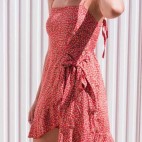 Vestido Margaritas - Rojo