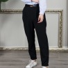 Pantalón Jogger con Cinturón-Negro