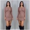 Vestido Canale Cut Out - Beige