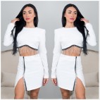 Blusa Saturday Night- Blanco