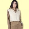 Chaleco acolchado - Beige