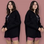 Sobrecamisa Oversize - Negro