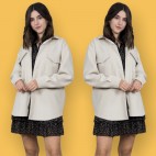 Sobrecamisa Oversize - Beige