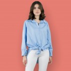 MaxiCamisa Basic - azul