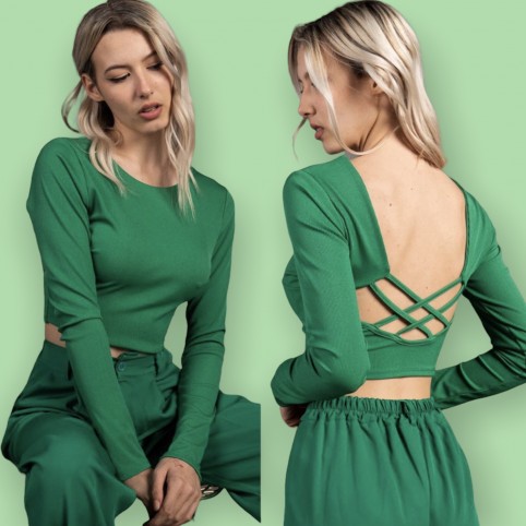 Camiseta Adriana - Verde
