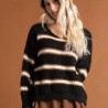Jersey Tendencia Rayas - Negro