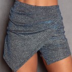 Skort Joya - Marino Metalizado