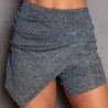 Skort Joya - Marino Metalizado
